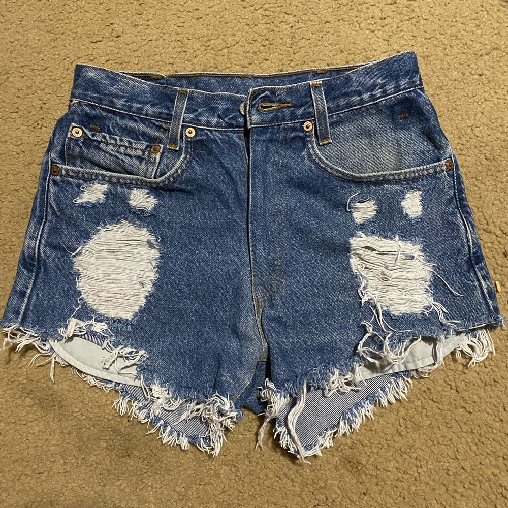 Levi Jean Shorts size 2-4